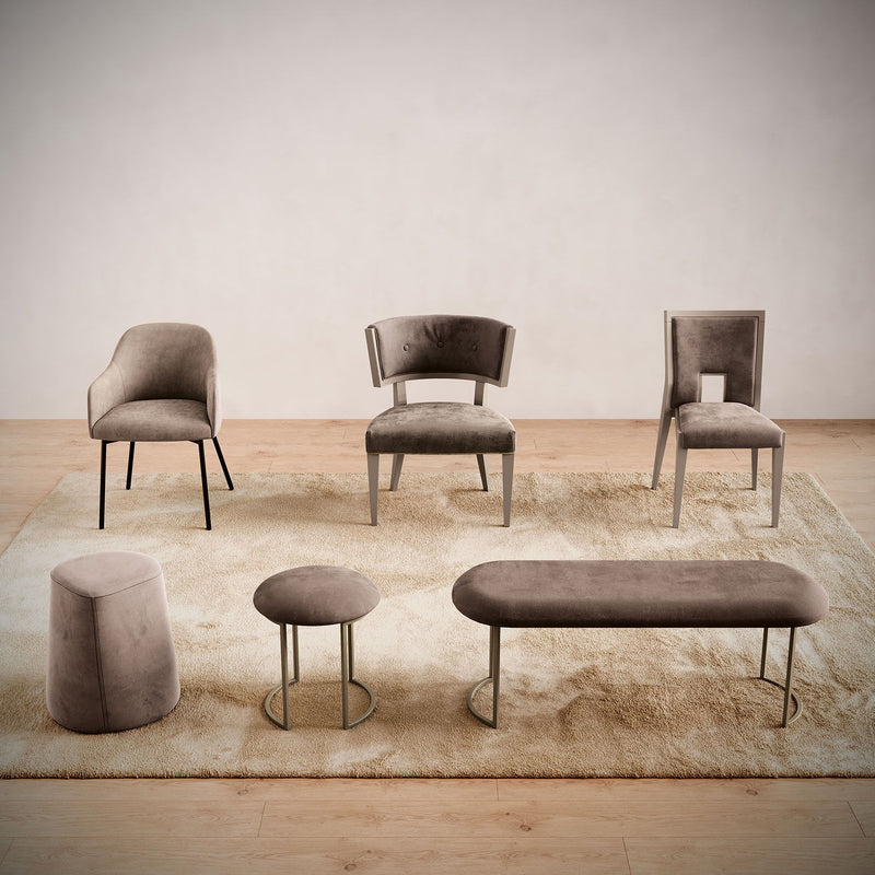 Camel Essenza - Pouf - Light Beige