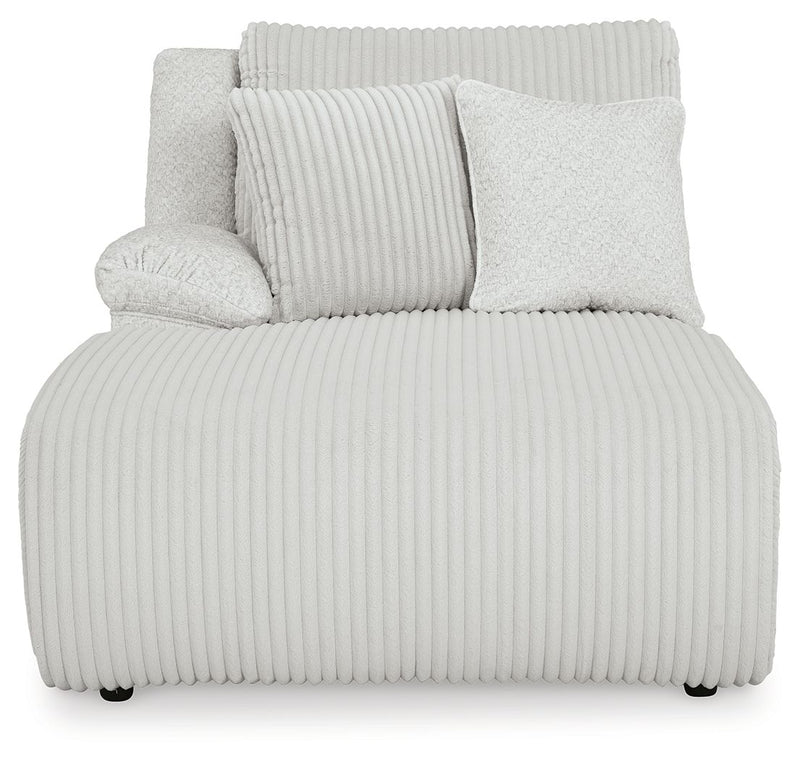 Top Tier - Laf Press Back Power Chaise - Alloy