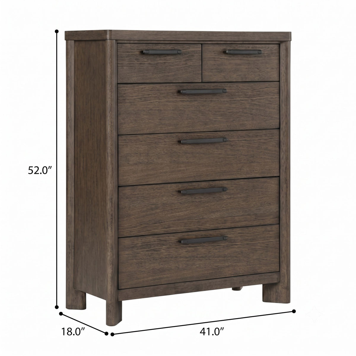 6 Drawer Chest With Top Drawers