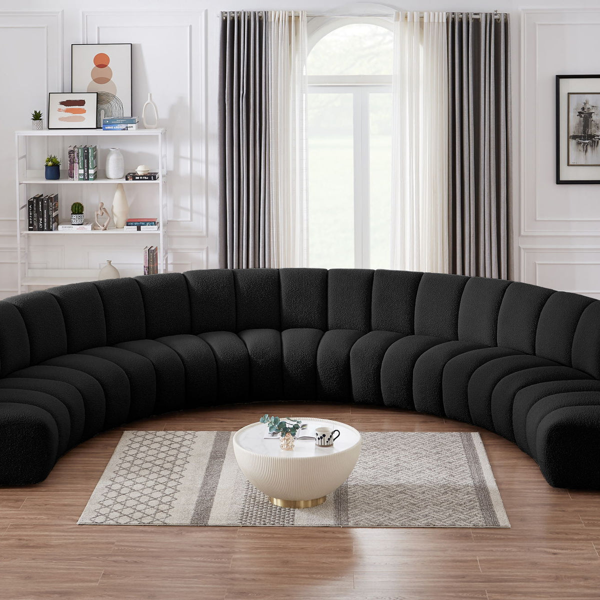 Infinity - 7 Piece Boucle Modular Sectional