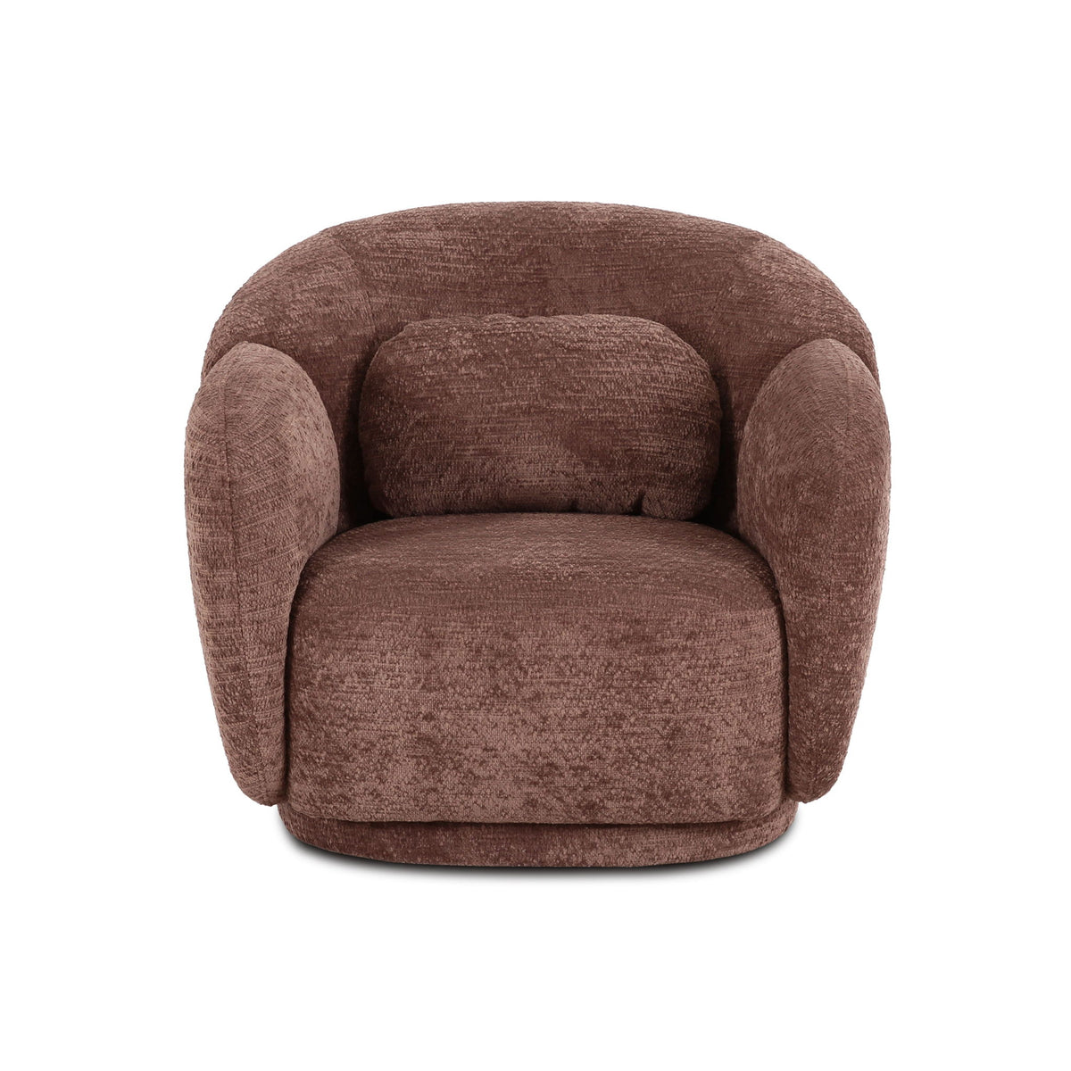 Misty - Knubby Fabric Accent Chair
