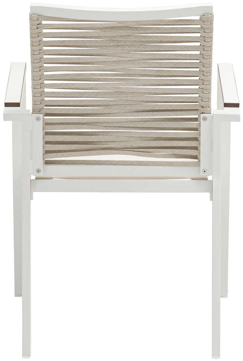 Maldives - Rope Outdoor Patio Dining Arm Chair (Set of 2)