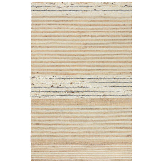 Comporta - 2.6' x 8' Pego Stripe Rug - Natural Multi