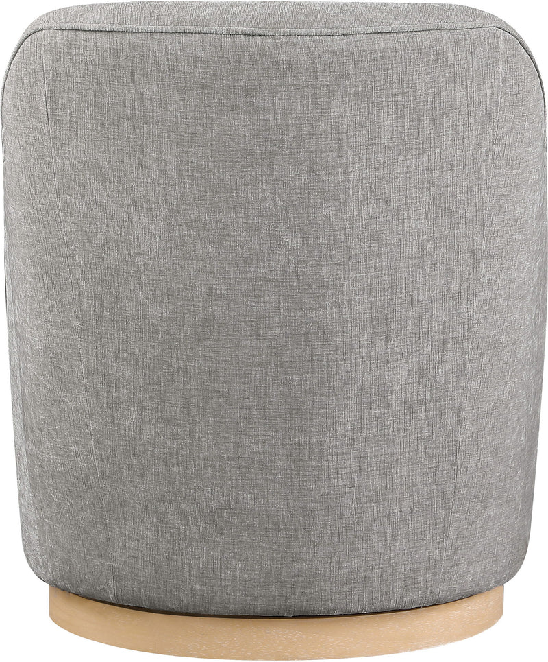 Clarita - Chenille Swivel Accent Chair