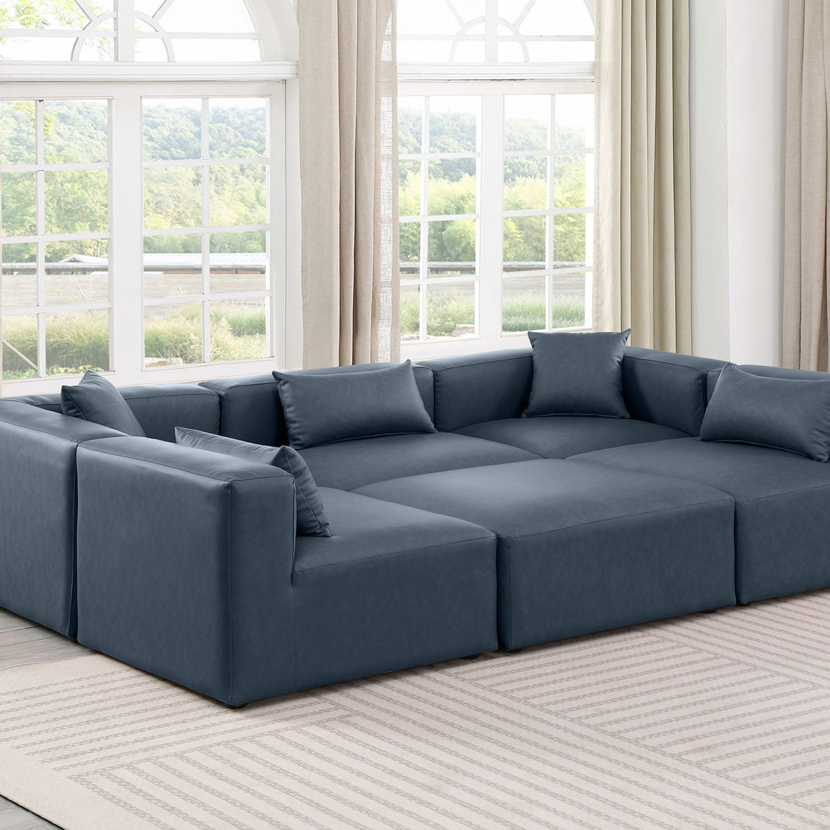 Cube - 6 Piece Modular Sectional