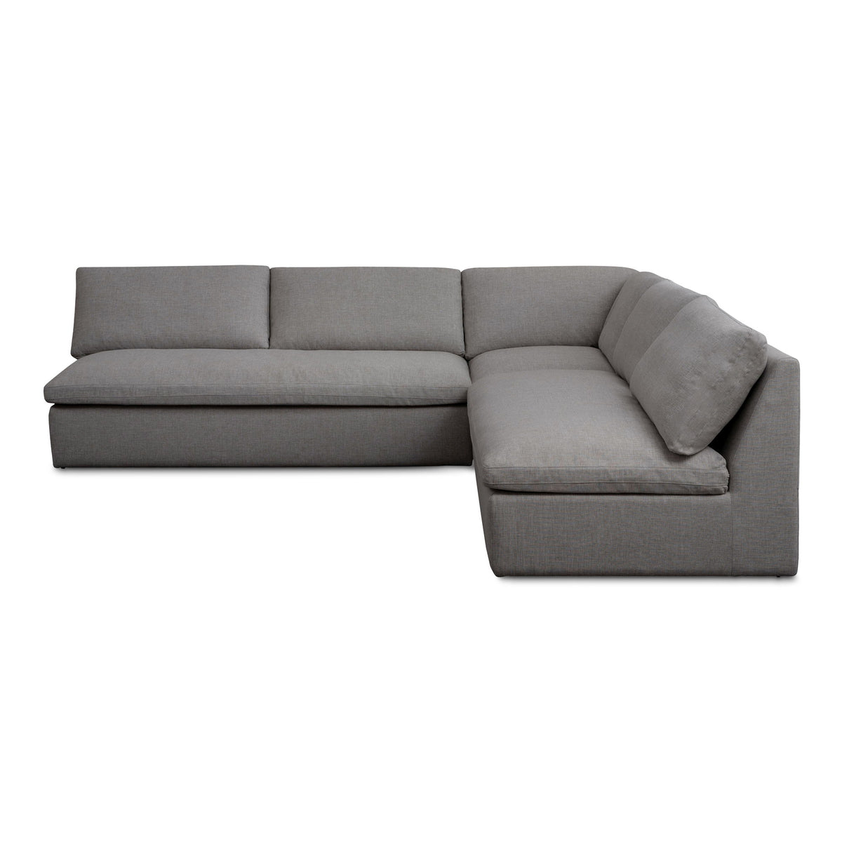 Miles - 3 Piece Outdoor Modular - Light Gray
