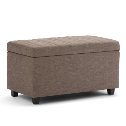 Darcy - Upholstered Storage Ottoman Bench