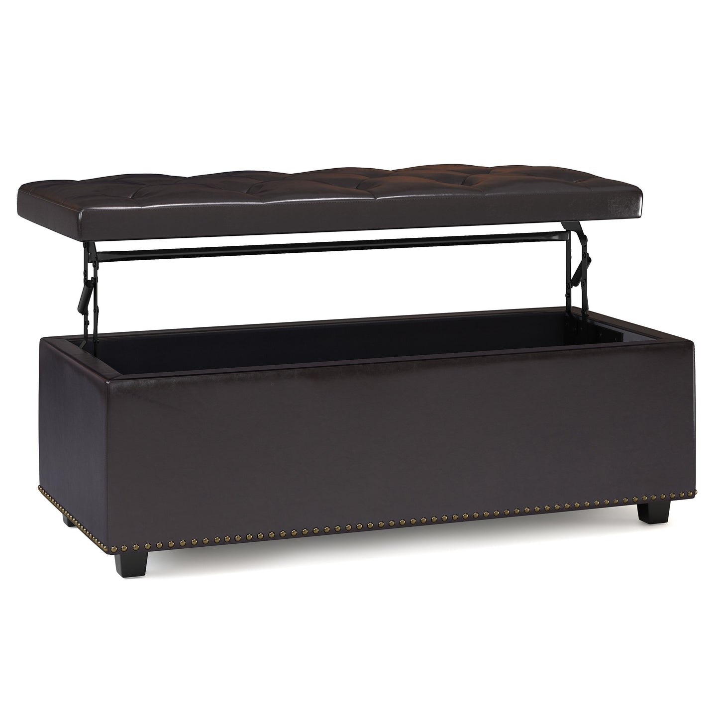 Hamilton - Upholstered Lift Top Rectangular Storage Ottoman