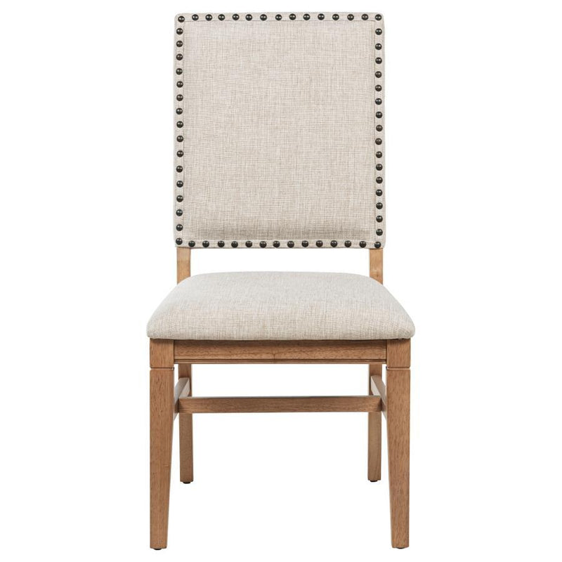 Middleton - Upholstered Dining Side Chair Beige (Set of 2) - Natural