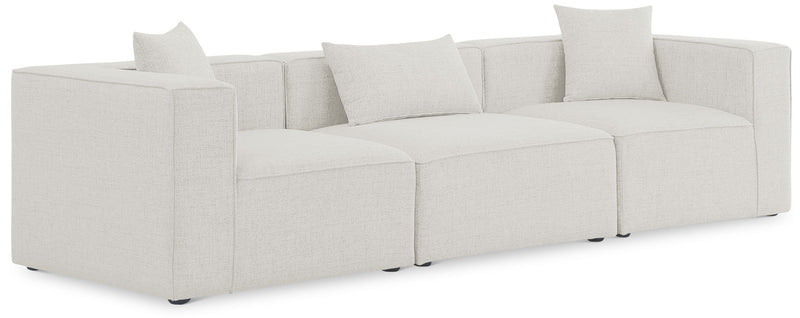 Cube - Linen Modular 3 Seat Sofa