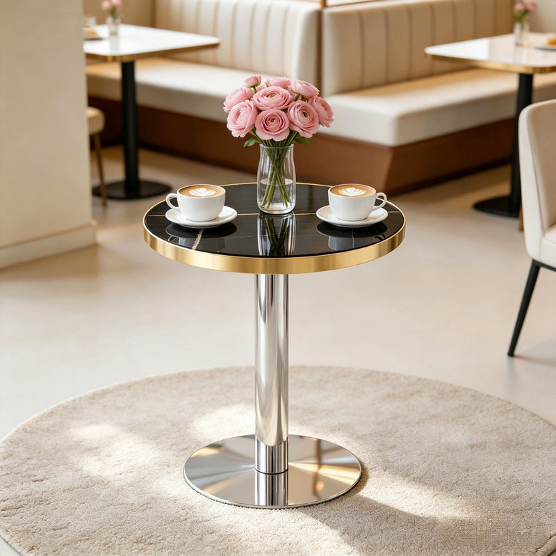 Elegant Modern Round Bistro Table