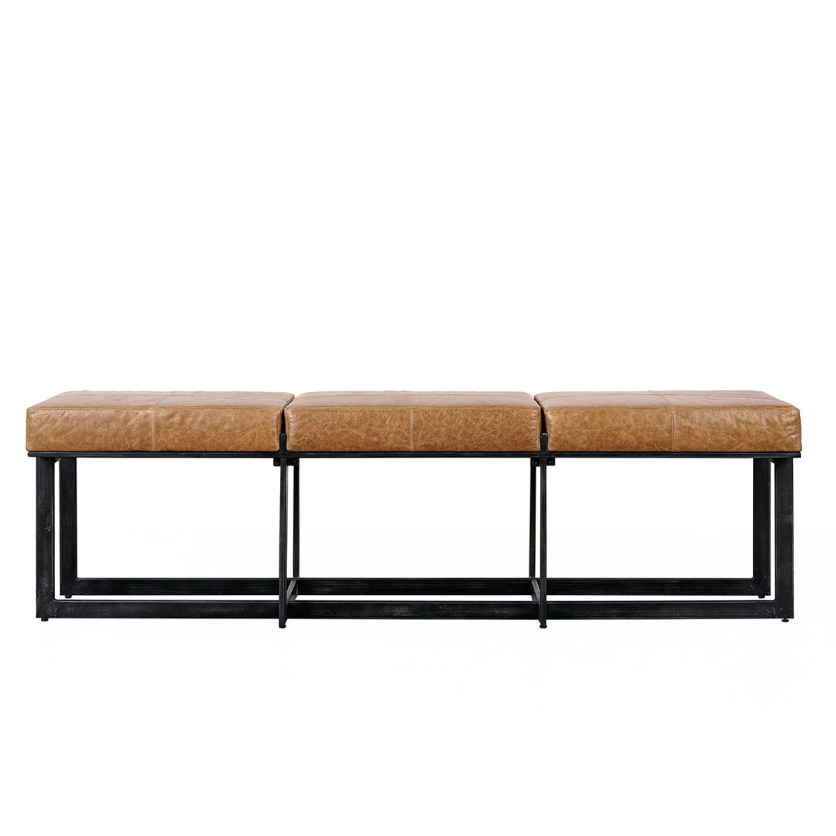 Calvin - Narrow Bench - Chestnut