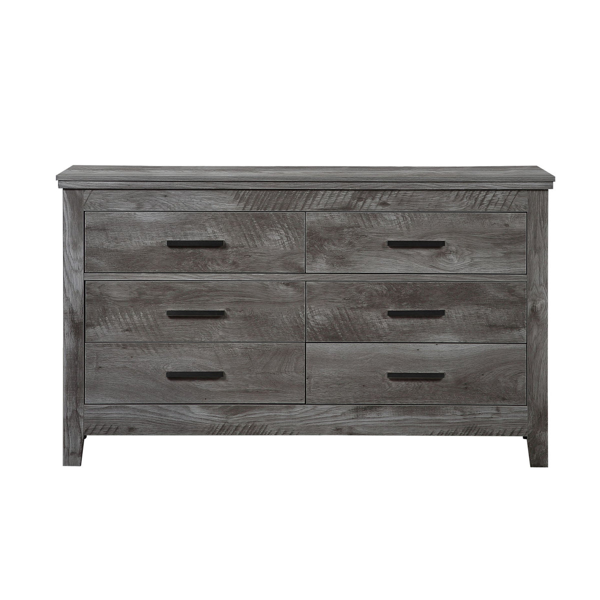 Vidalia - Rustic Dresser - Gray / Oak