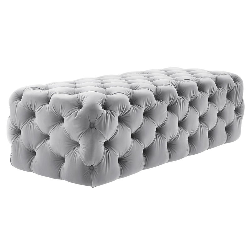 Kaylee - Velvet Ottoman