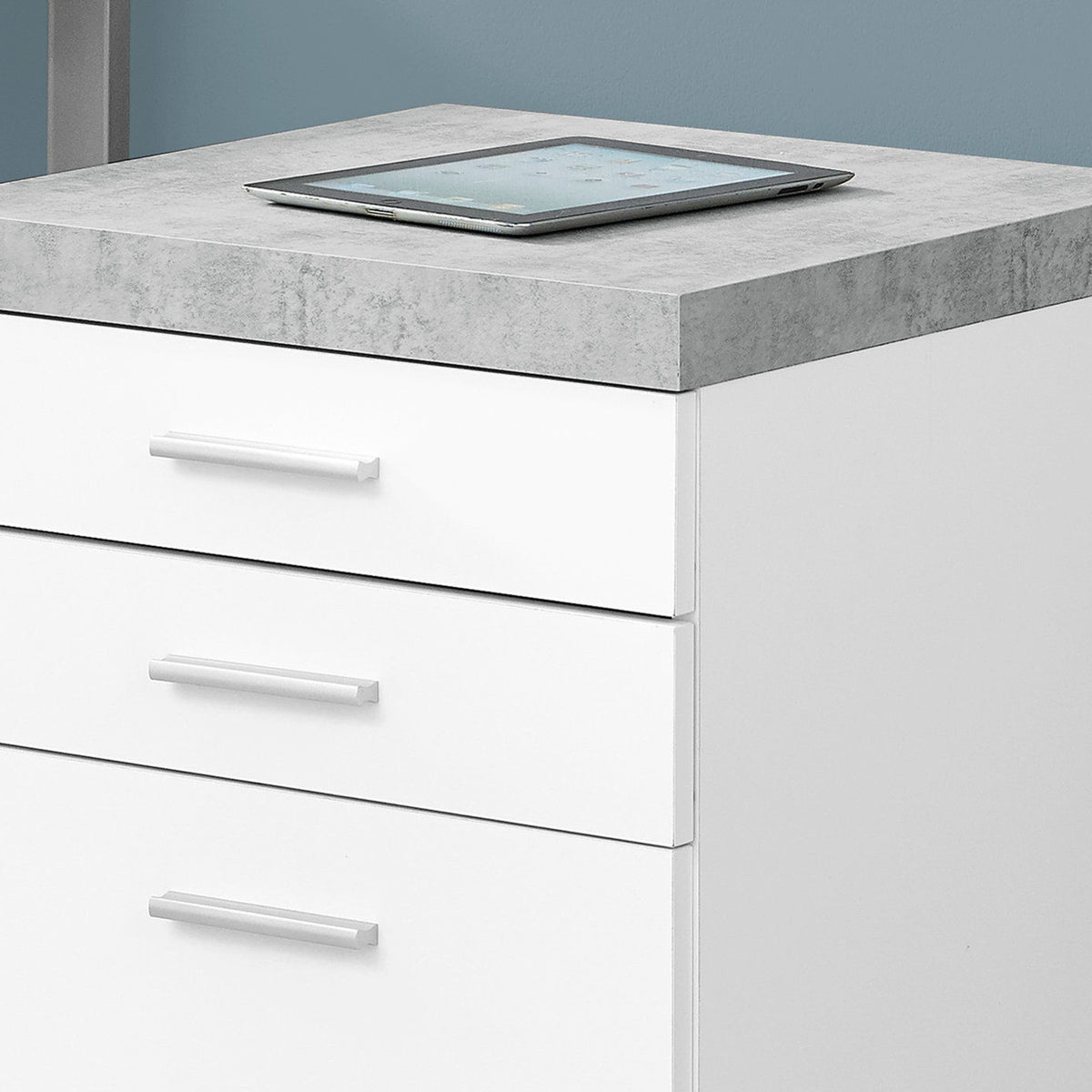 File Cabinet Rolling Mobile Storage Drawers Printer Stand For Office