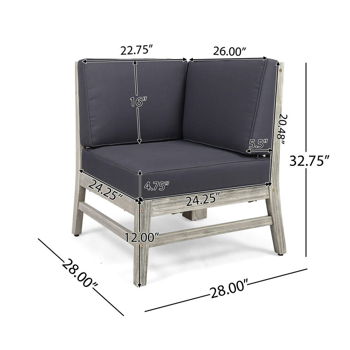 Perla - Corner Chair