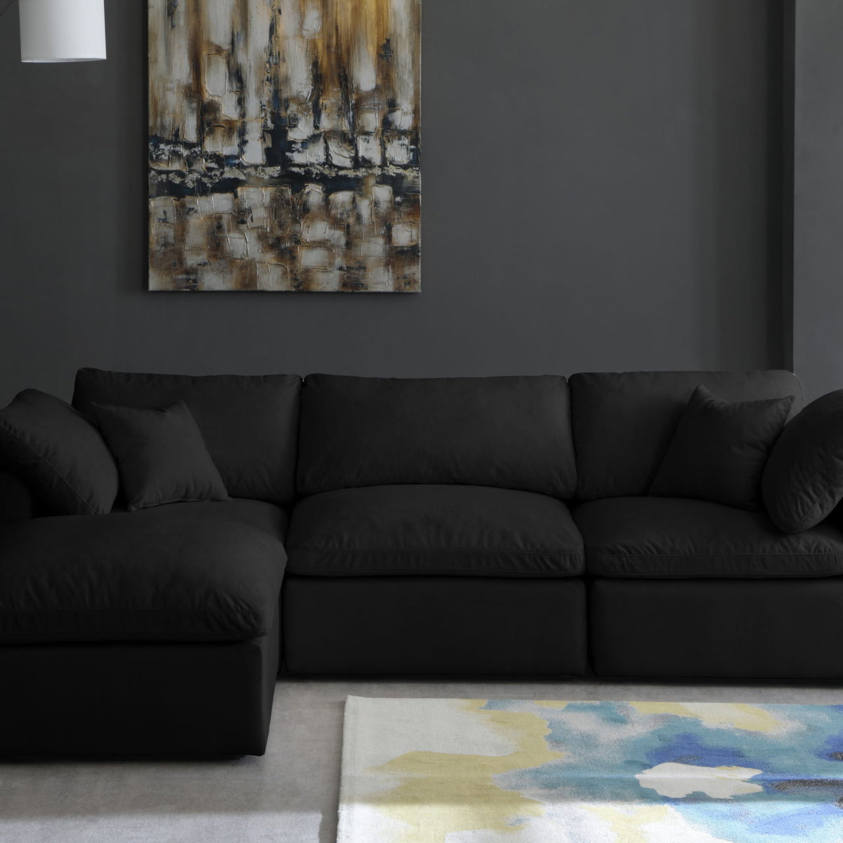 Plush - 4 Piece Modular Sectional