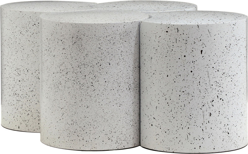 Dimple - 4 Piece Modular Coffee Table - Terazzo Finish