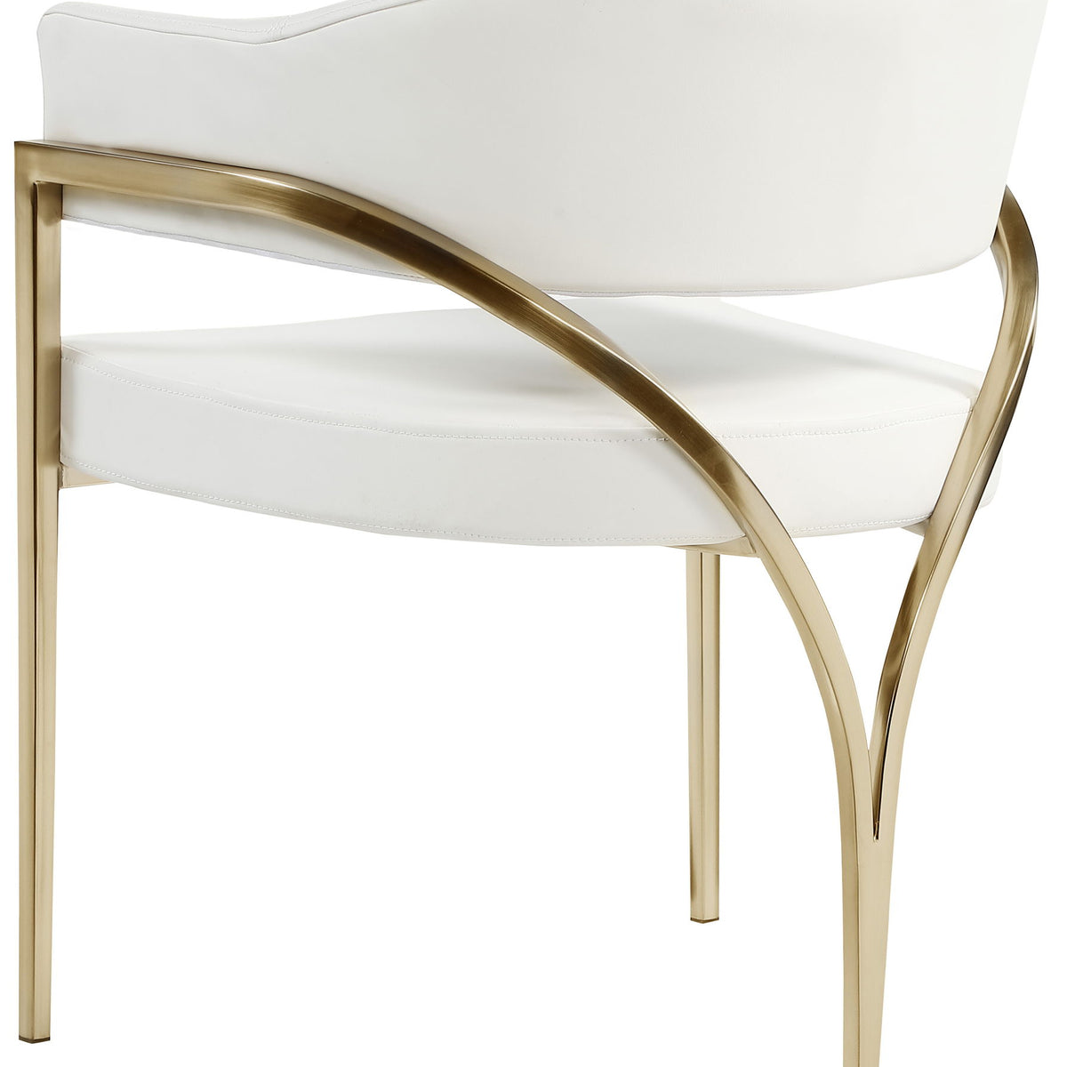 Madelyn - Dining Chair (Set of 2) - Brushed Brass