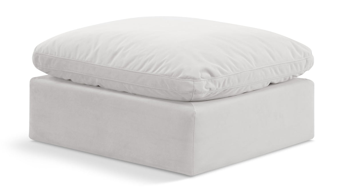 Indulge - Velvet Ottoman