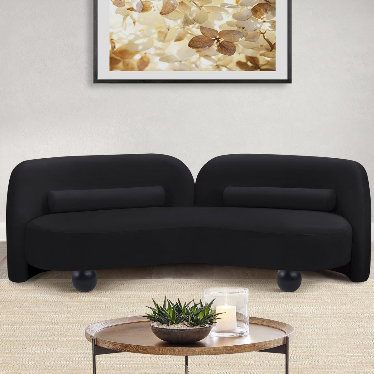 Daphne - Velvet Sofa