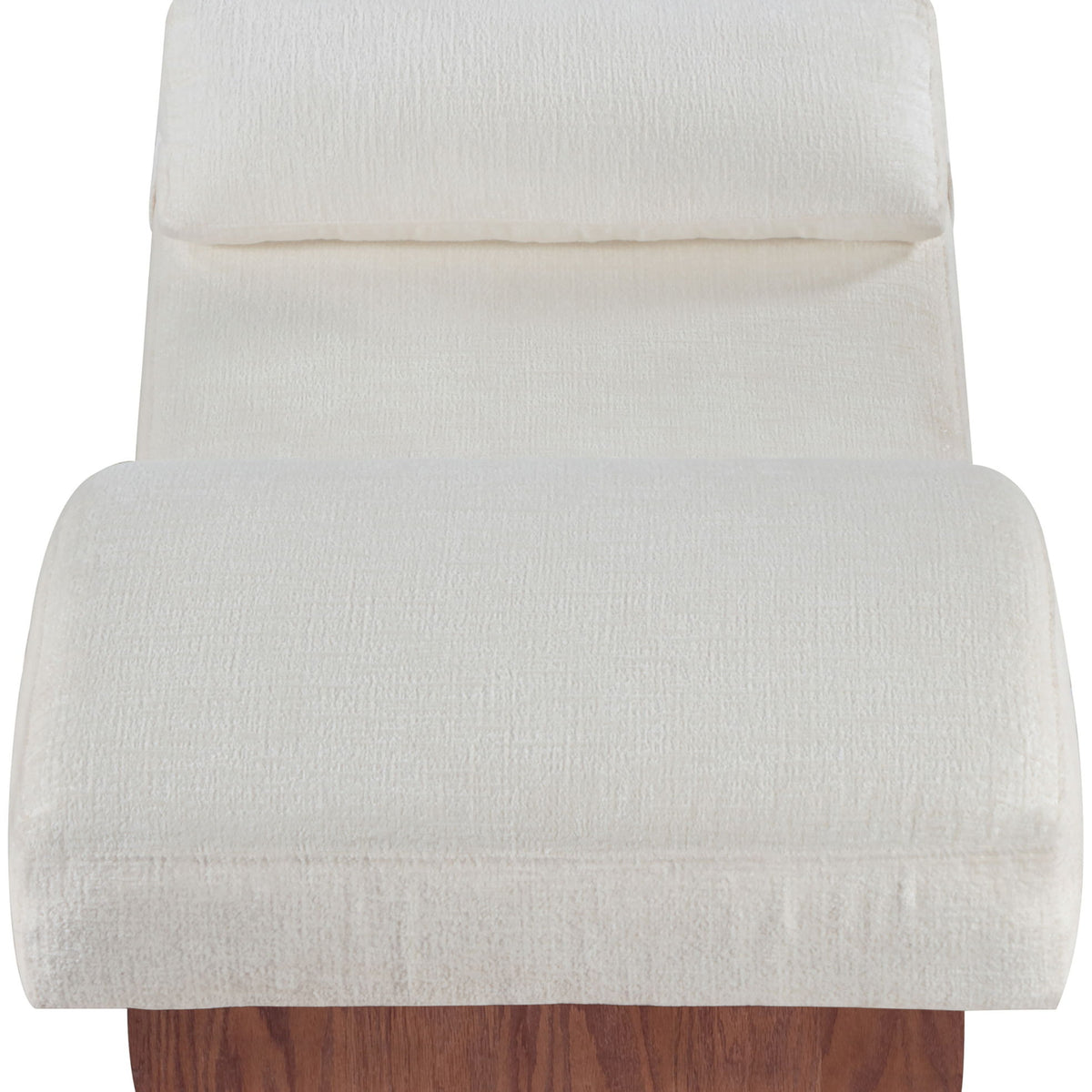 Marcella - Chaise Lounge - Walnut Base