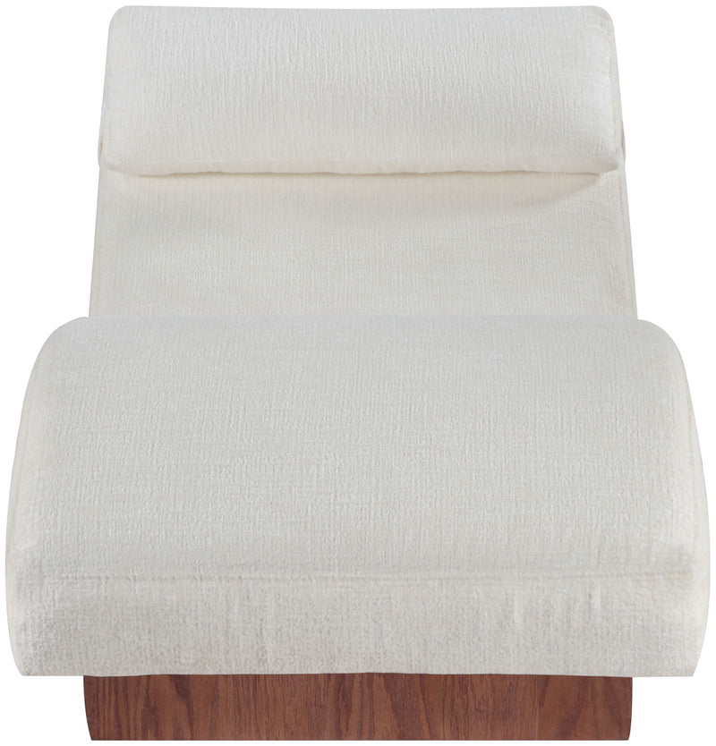 Marcella - Chaise Lounge - Walnut Base