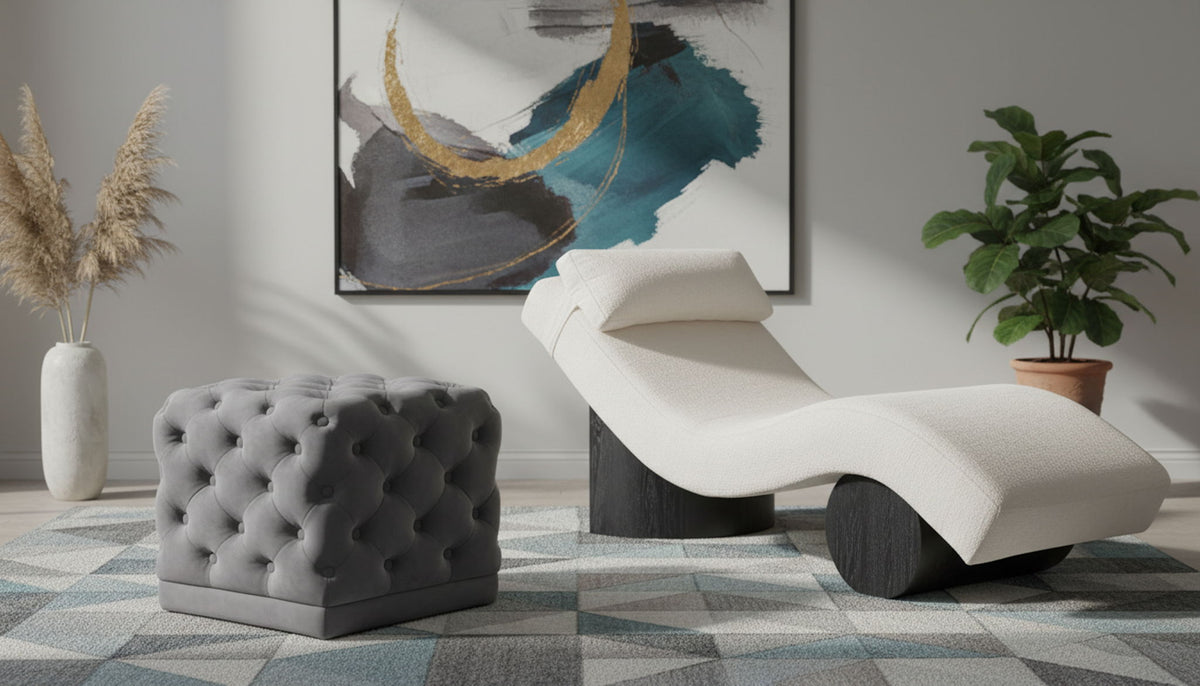 Stella - Stool Ottoman