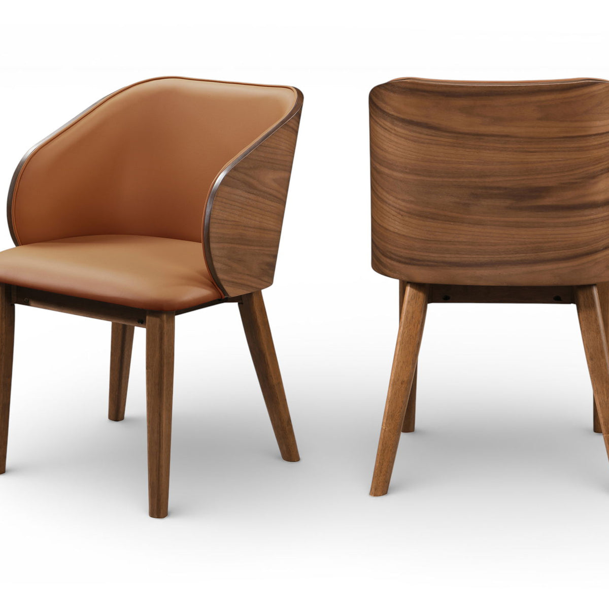 Glenwood - Vegan Leather Upholstered Dining Chair (Set of 2)