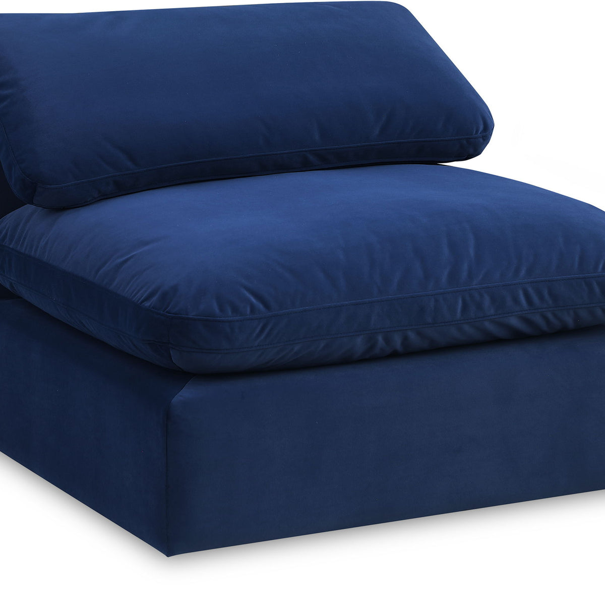 Comfy - Velvet Armless Chair