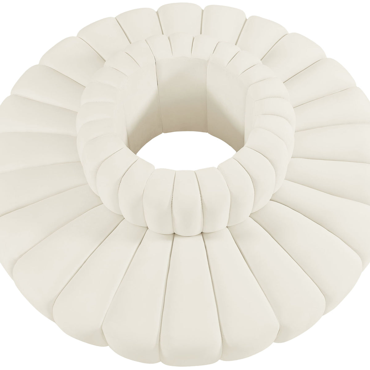 Arc - Velvet 8 Piece Round Modular Sofa