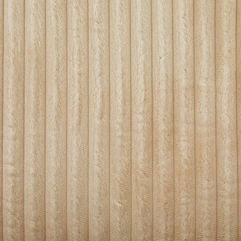Corded fabric swatch in beige
