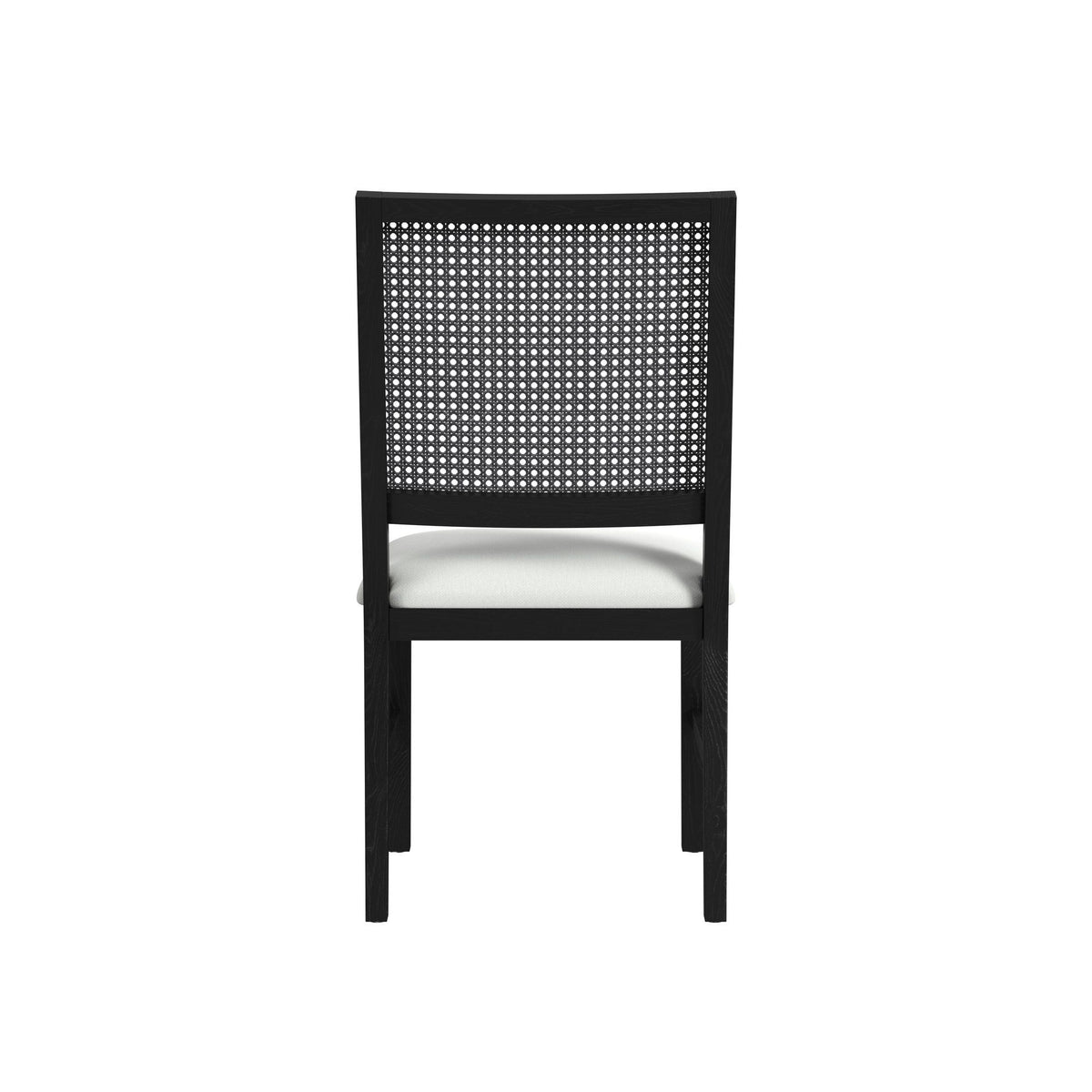 Bahama Breeze - Fabric Dining Chair (Set of 2) - White / Black