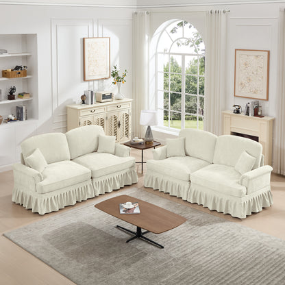 2-Seater Loveseat - Beige