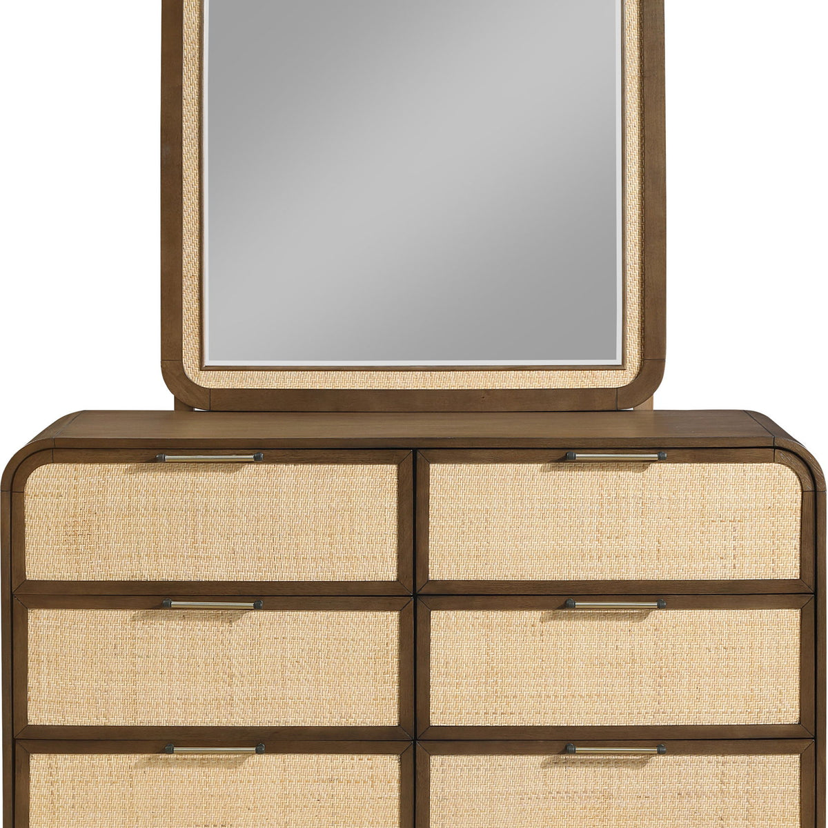 Windsor - Solid Wood Mirror - Brown