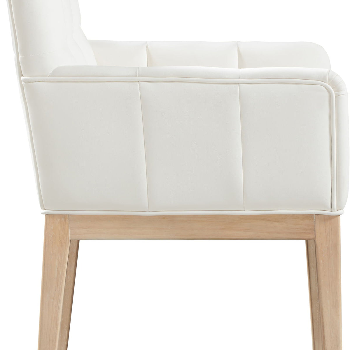 Adrian - Dining Arm Chair (Set of 2) - Light Brown Legs