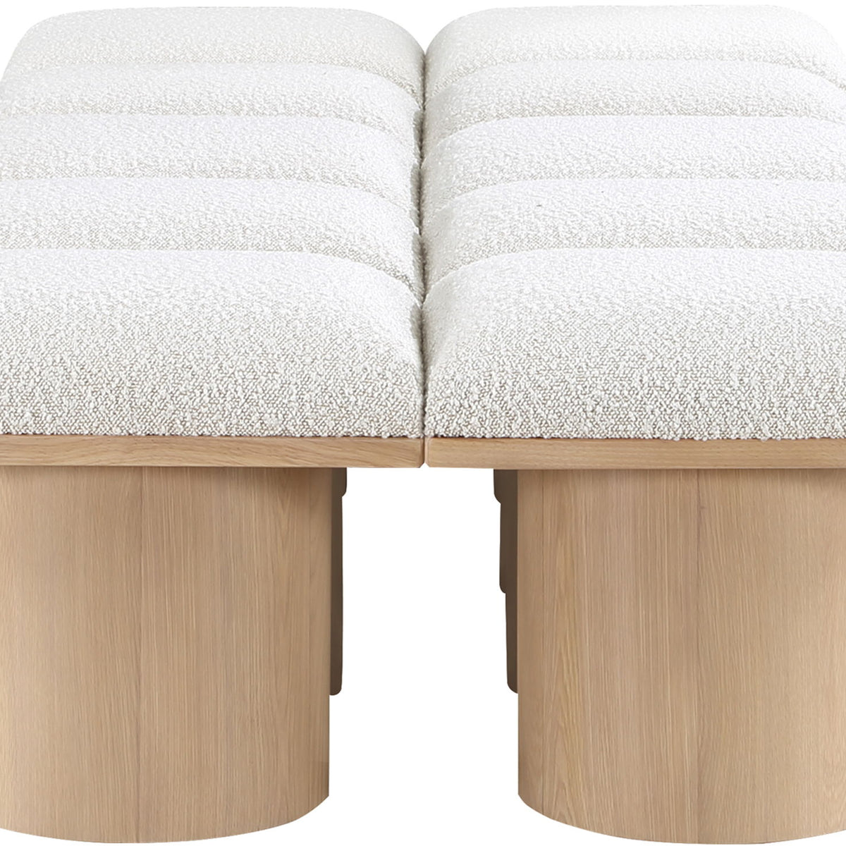 Pavilion - 10 Piece Modular Bench With Natural Base