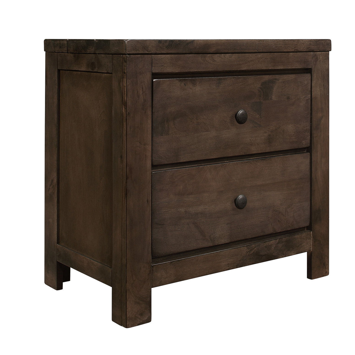 Verna - 2 Drawer Nightstand - Brown