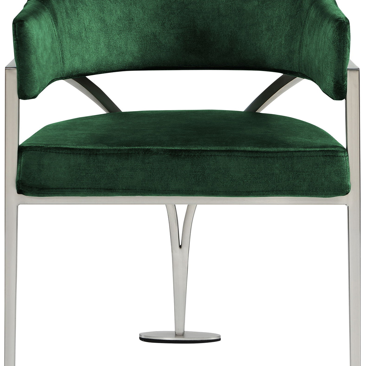 Madelyn - Dining Chair (Set of 2) - Brushed Chrome