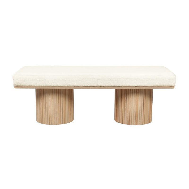 Sagano - Bench - Natural / White