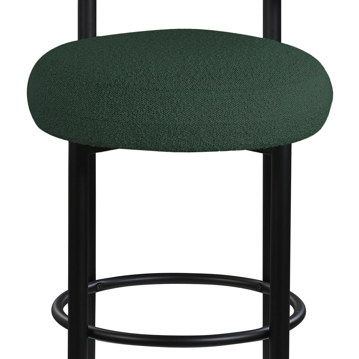 Bordeaux - Stool With Black Legs (Set of 2)