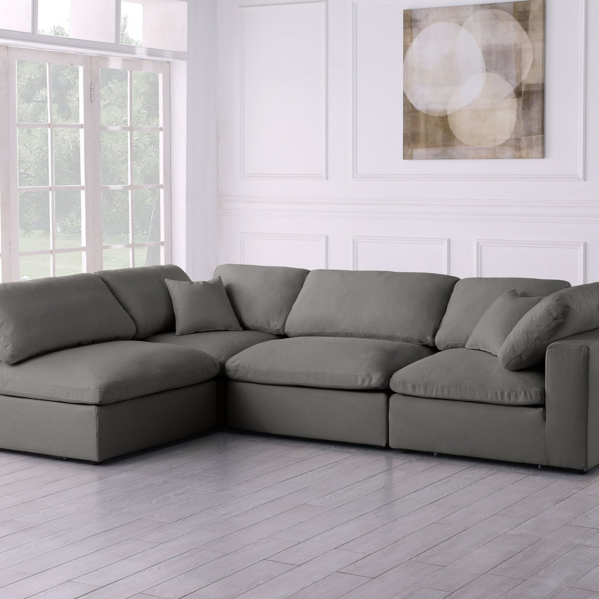 Plush - 4 Piece Modular Sectional