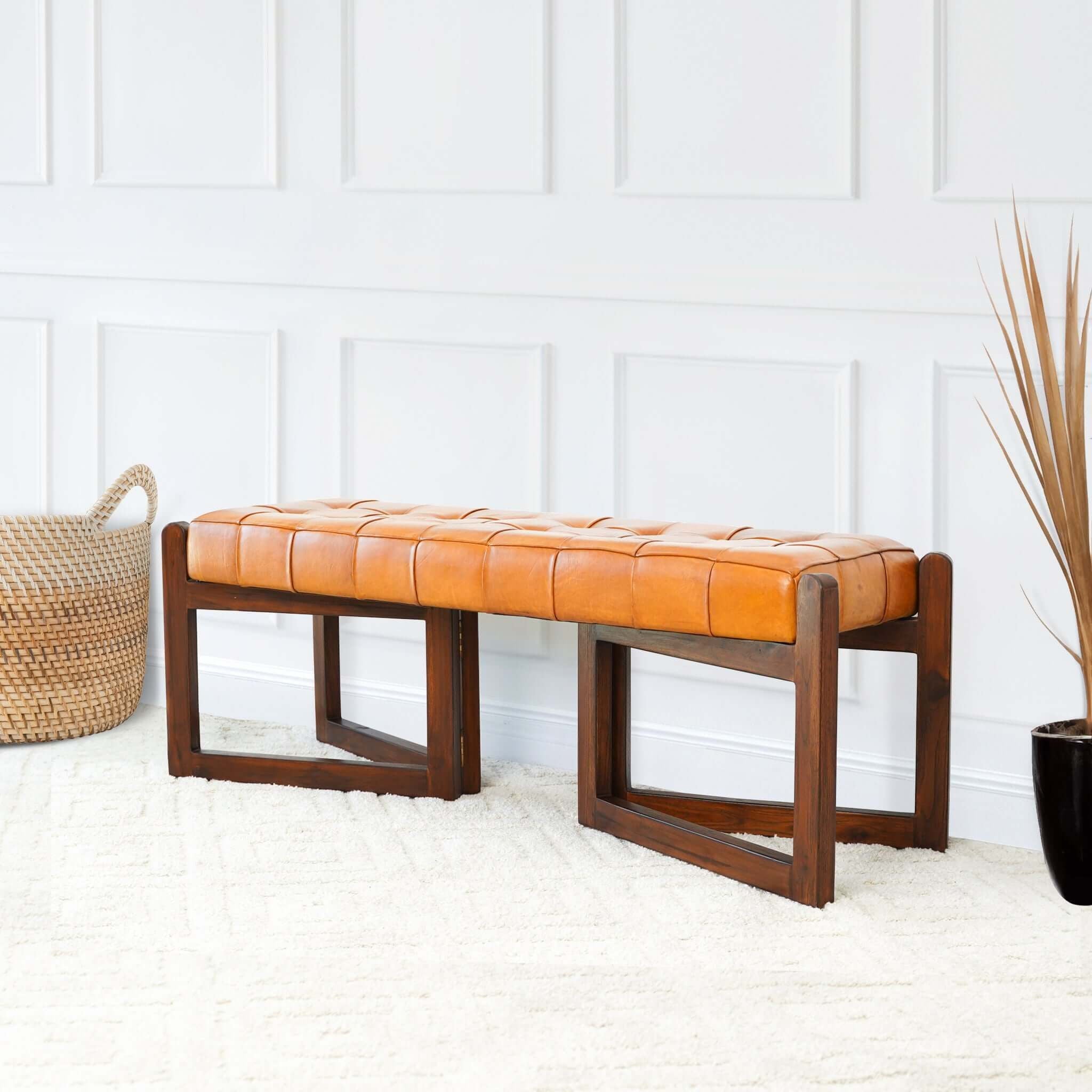 Ashcroft Furniture Riley Bench - Thumbnail 5