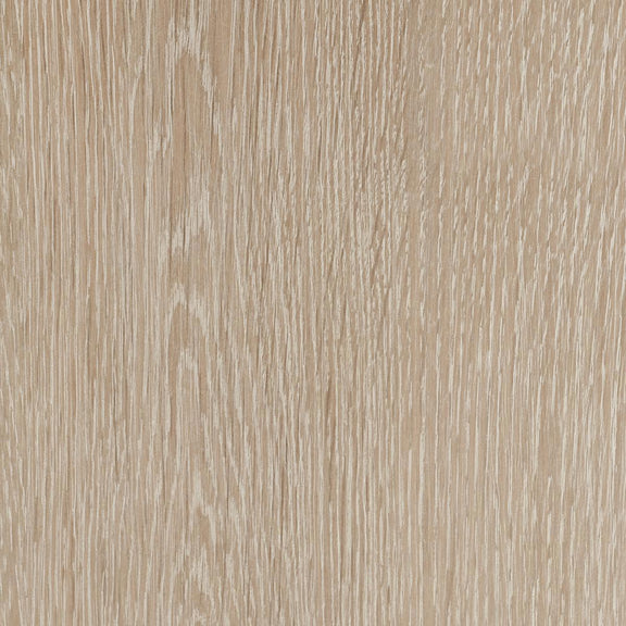 Close-up of light beige wood grain finish on end table surface with textured lines.
