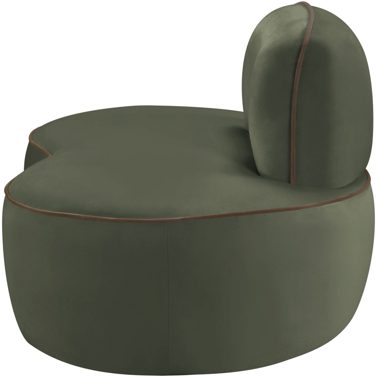 Swerve - Velvet Upholstered Chair