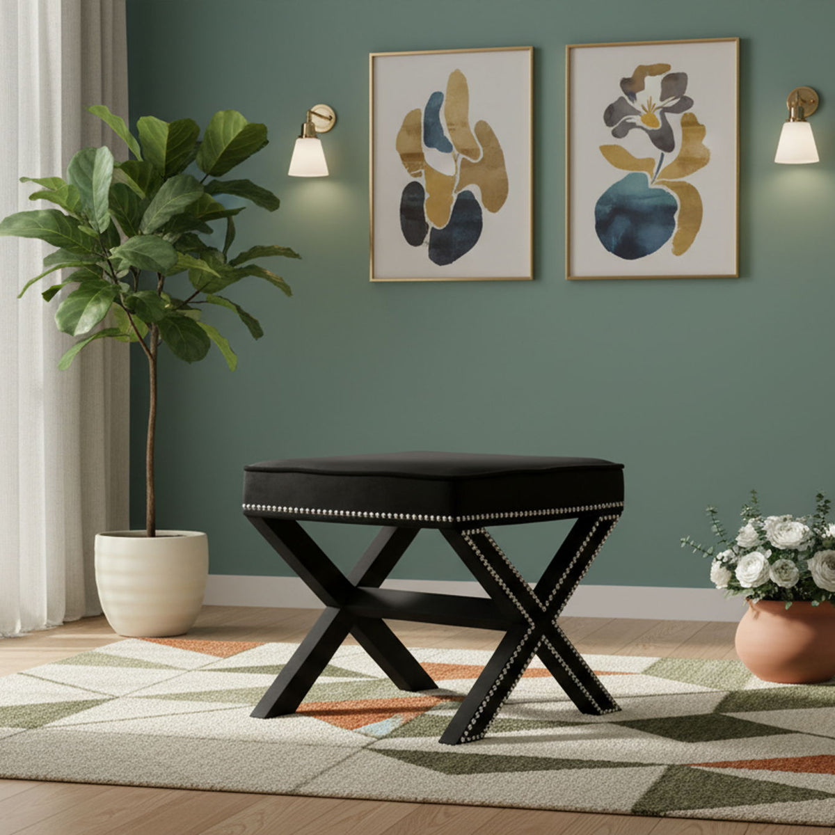 Nixon - Bench Ottoman