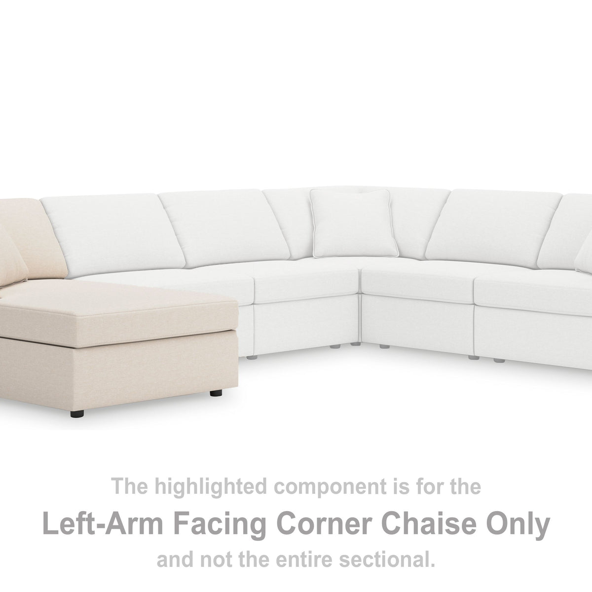Modmax - Oyster - Laf Corner Chaise