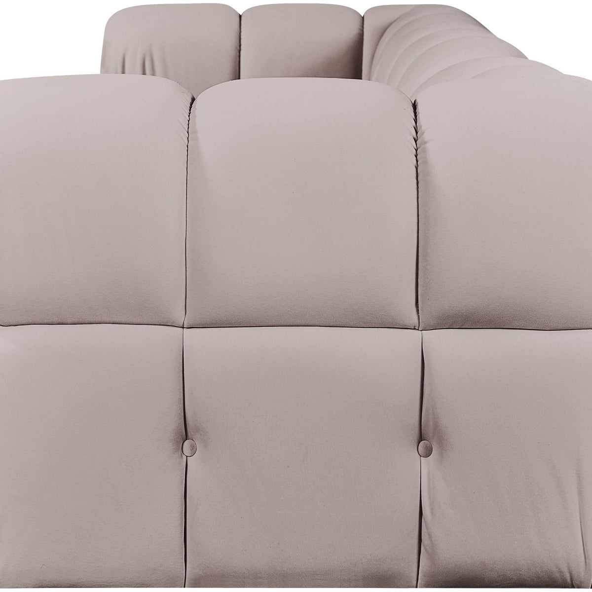Orin - Velvet Performance Fabric Upholstered 3 Piece Modular Sofa