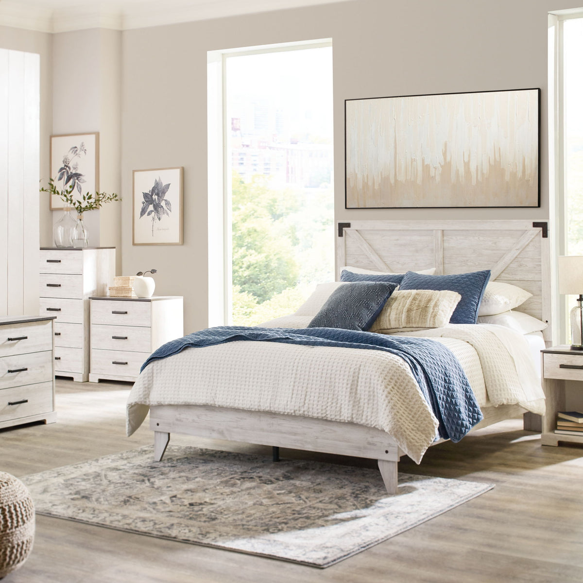 Shawburn - Panel Bed