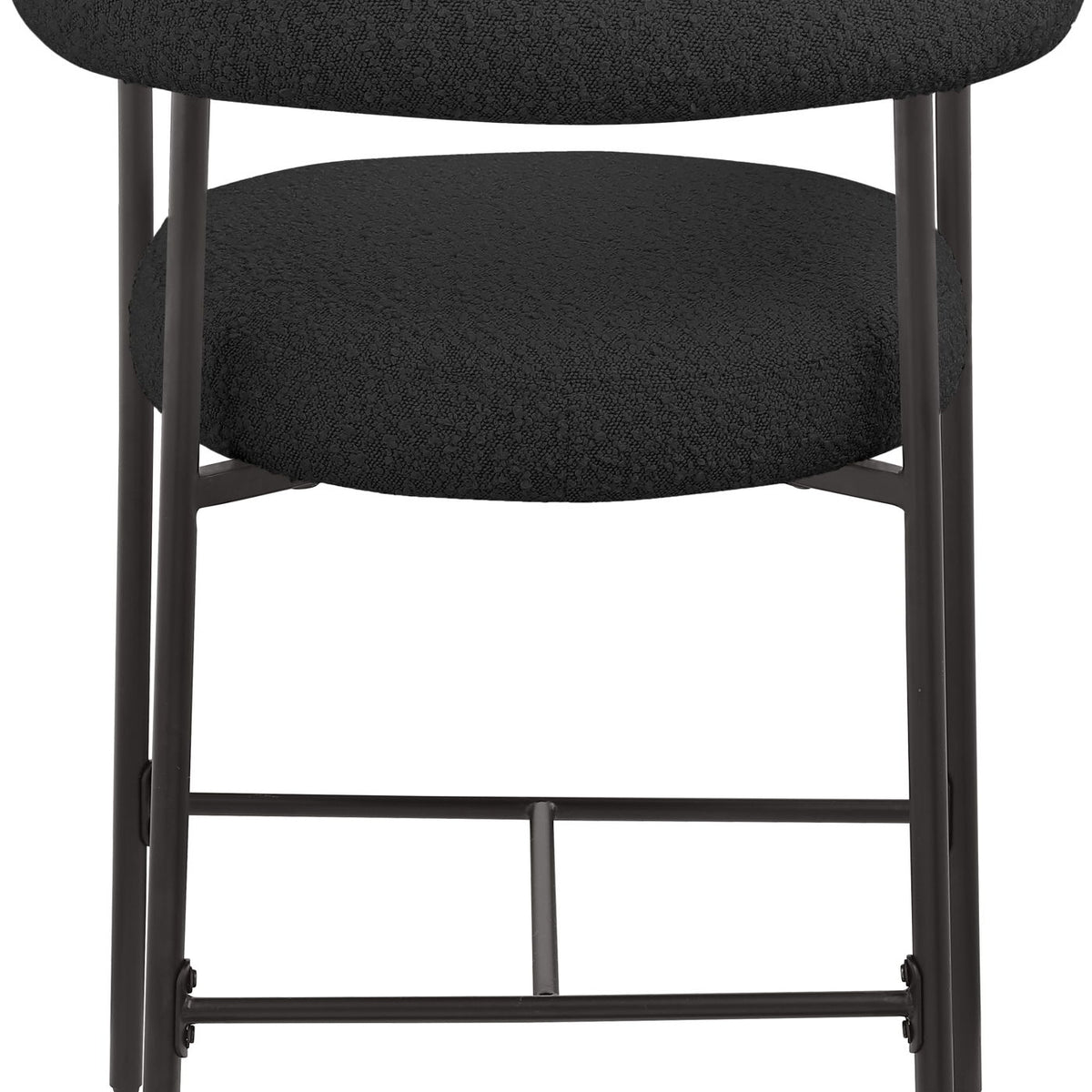 Blake - Counter Stool With Black Base (Set of 2)